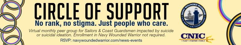 Navy Wounded Warrior Circle of Support ad